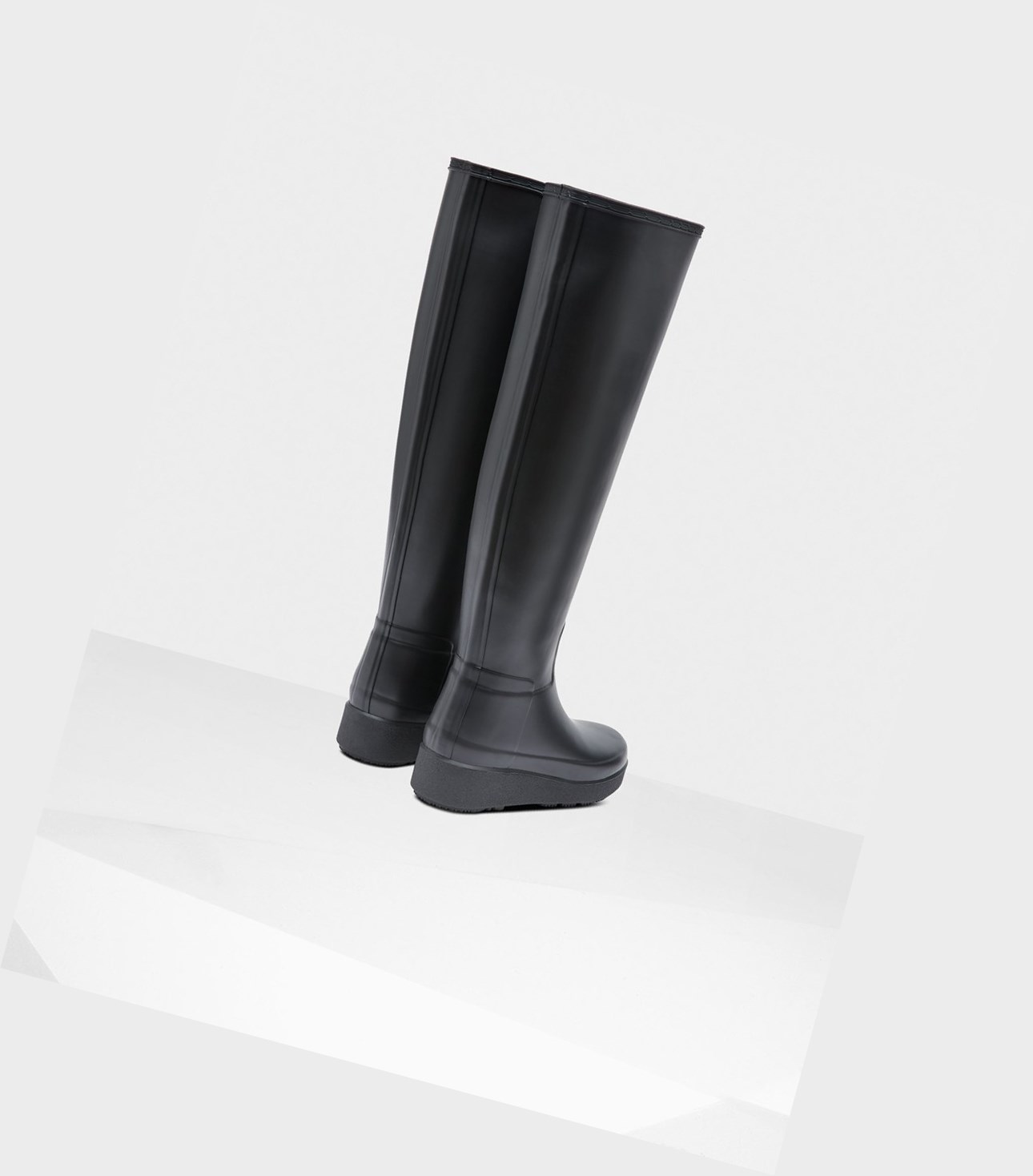 Knee-High Boots Donna Hunter Refined Slim Fit Knee-High Nere | SJXNOL-021