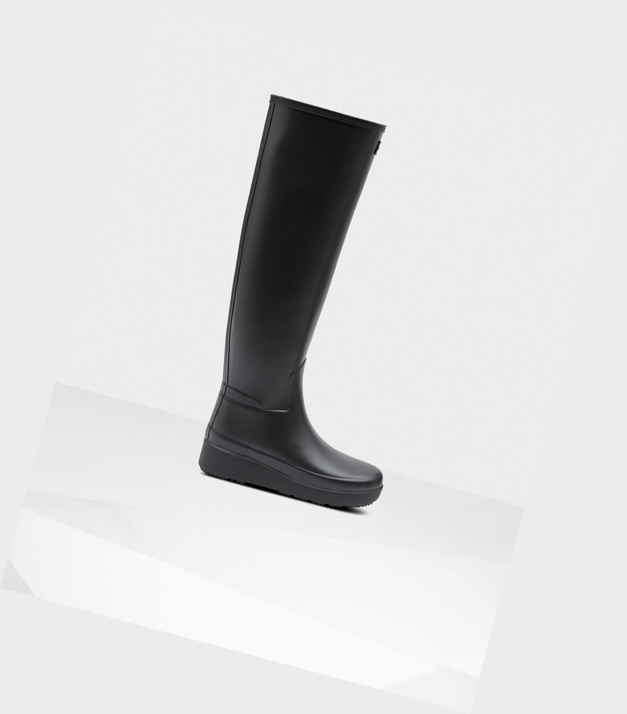 Knee-High Boots Donna Hunter Refined Slim Fit Knee-High Nere | SJXNOL-021