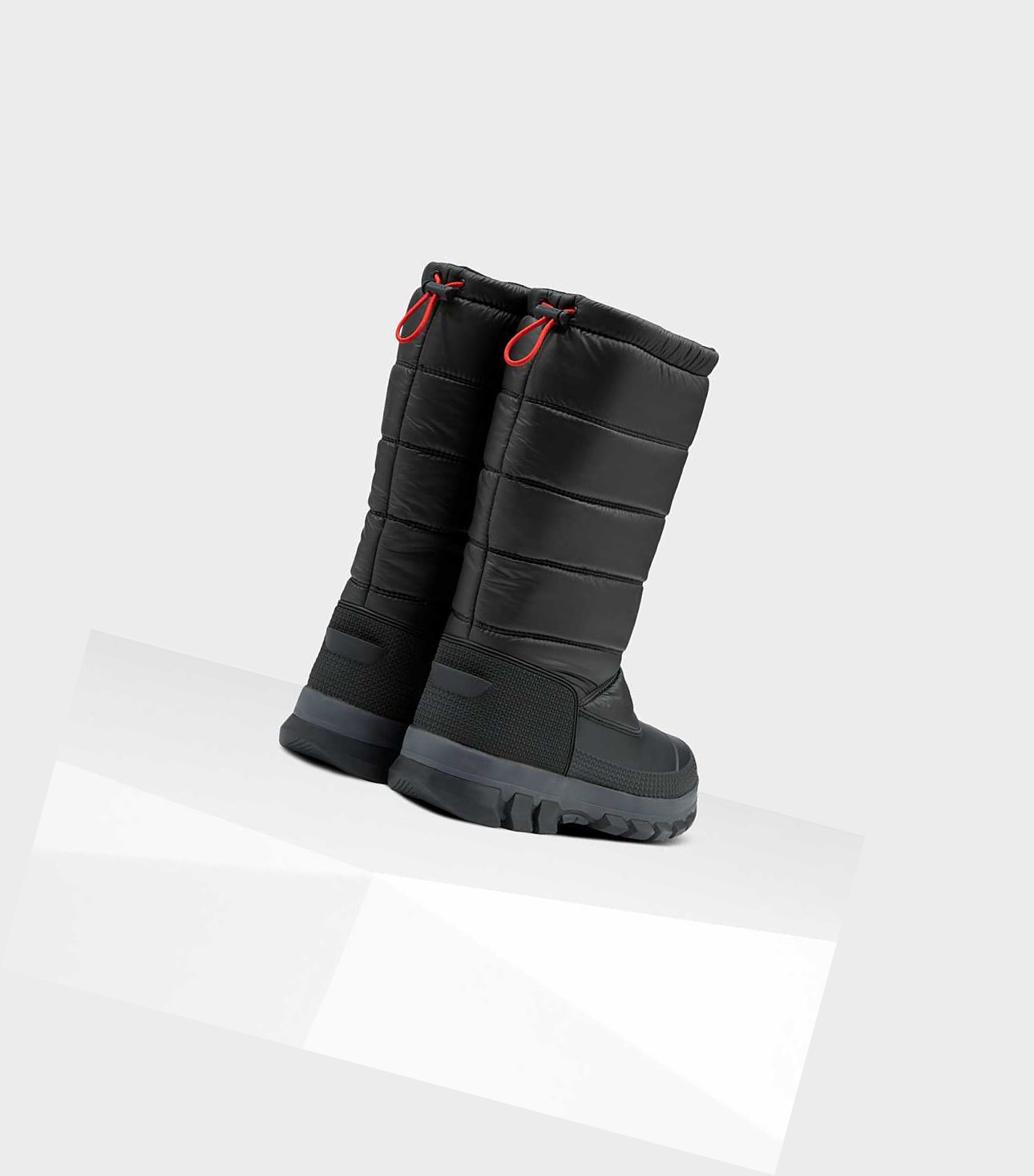 Stivali da Neve Uomo Hunter Original Insulated Alti Nere | WKIOUB-357